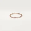 Etincelle De Cartier trouwring, 1,5 mm breed, bezet