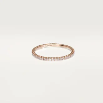 Etincelle De Cartier trouwring, 1,5 mm breed, bezet