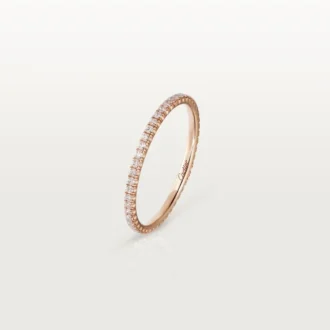 Etincelle De Cartier trouwring, 1,5 mm breed, bezet