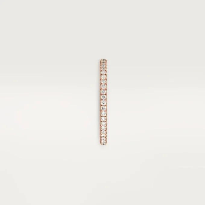 Etincelle De Cartier trouwring, 1,5 mm breed, bezet
