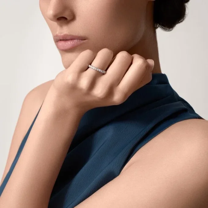 Etincelle De Cartier trouwring – platina, diamanten – Cartier