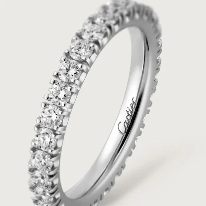 Etincelle De Cartier trouwring – platina, diamanten – Cartier