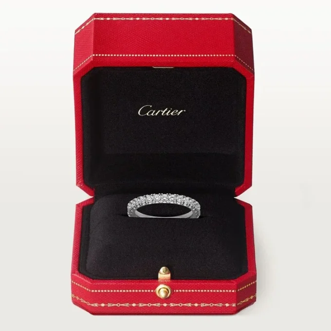 Etincelle De Cartier trouwring – platina, diamanten – Cartier