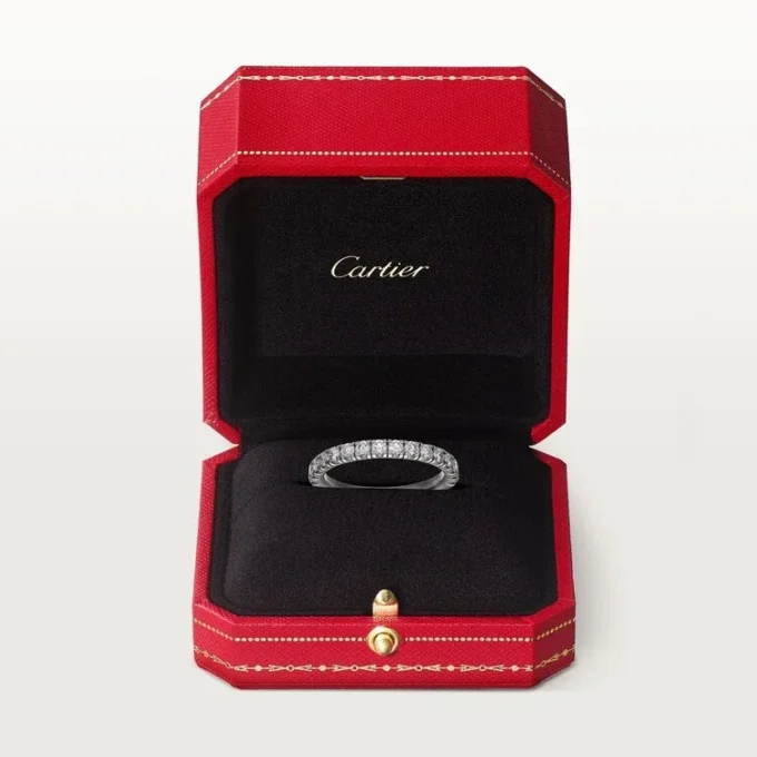 Etincelle De Cartier trouwring – platina, diamanten – Cartier