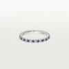 Etincelle De Cartier trouwring – platina, saffieren, diamanten – Cartier