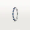 Etincelle De Cartier trouwring – platina, saffieren, diamanten – Cartier