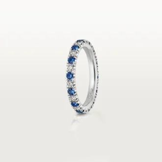 Etincelle De Cartier trouwring – platina, saffieren, diamanten – Cartier