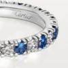 Etincelle De Cartier trouwring – platina, saffieren, diamanten – Cartier