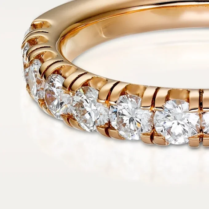 Etincelle De Cartier trouwring – Roségoud, diamanten – Cartier