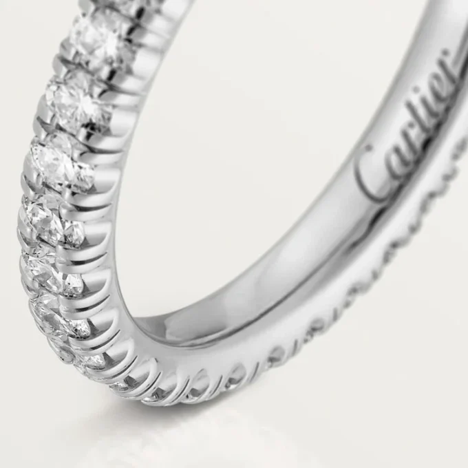 Etincelle De Cartier trouwring – witgoud, diamanten – Cartier