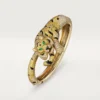 Faune Et Flore De Cartier-armband, gele, oranje en bruine diamanten, bezet