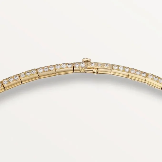 Faune Et Flore De Cartier-ketting, gele, oranje en bruine diamanten, bezet
