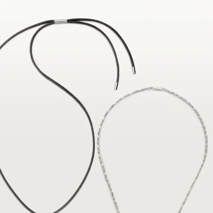 Faune Et Flore De Cartier-ketting, smaragdgroene kralen, bezet