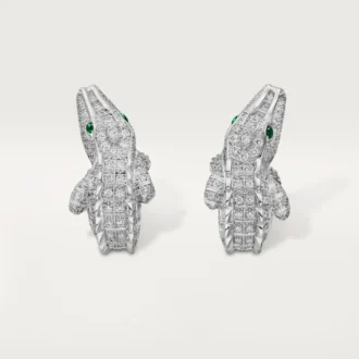 Faune Et Flore De Cartier oorbellen, bezet