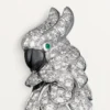 Faune Et Flore De Cartier oorbellen, bezet