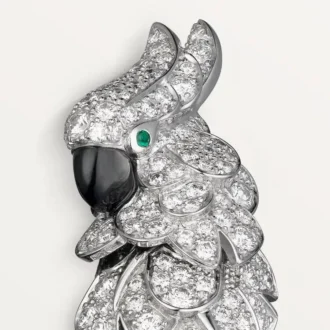 Faune Et Flore De Cartier oorbellen, bezet