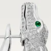 Faune Et Flore De Cartier oorbellen, bezet