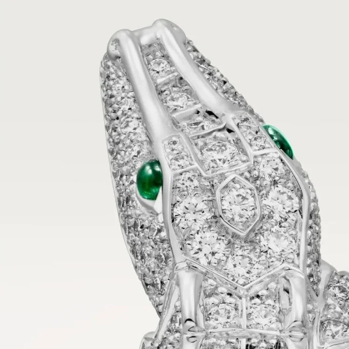 Faune Et Flore De Cartier oorbellen, bezet