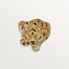Faune Et Flore De Cartier-ring, gele, oranje en bruine diamanten, bezet