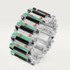 Geometrie & Contrastes-armband, chrysopraas, bezet