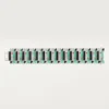 Geometrie & Contrastes-armband, chrysopraas, bezet