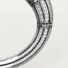 Geometrie & Contrastes-armband, turkoois, bezet