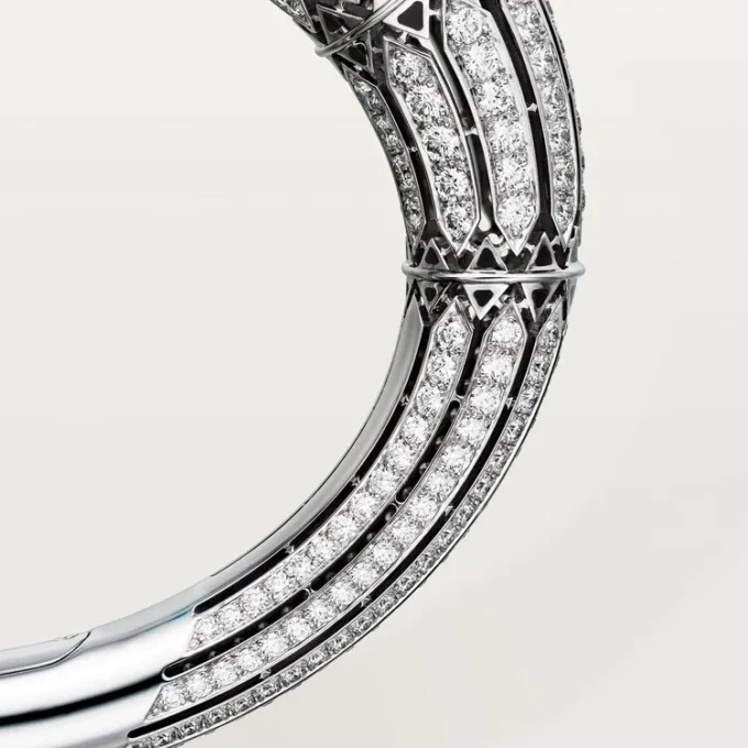 Geometrie & Contrastes-armband, turkoois, bezet