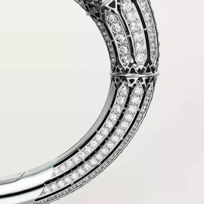 Geometrie & Contrastes-armband, turkoois, bezet