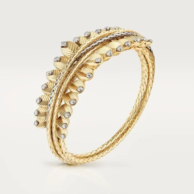 Grain De Cafe-armband, diamanten