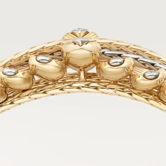 Grain De Cafe-armband, diamanten