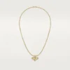 Grain De Cafe-ketting, diamanten