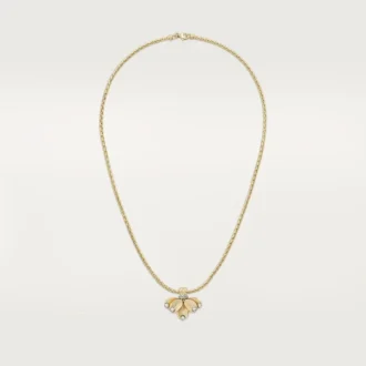Grain De Cafe-ketting, diamanten