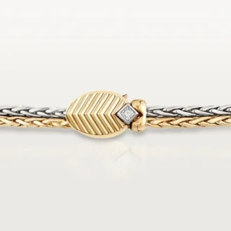 Grain De Cafe-ketting, diamanten