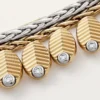 Grain De Cafe-ketting, diamanten
