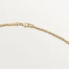 Grain De Cafe lange ketting, diamanten