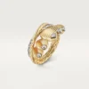 Grain De Cafe-ring, diamanten Grain De Cafe-ring, diamanten