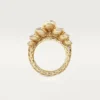 Grain De Cafe-ring, diamanten