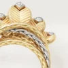 Grain De Cafe-ring, diamanten Grain De Cafe-ring, diamanten