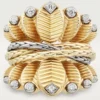 Grain De Cafe-ring, diamanten