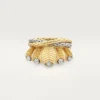 Grain De Cafe-ring, diamanten Grain De Cafe-ring, diamanten