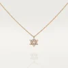 Hanger met hartjes en symbolen – Roze goud, diamanten – Cartier
