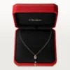 Hanger met hartjes en symbolen – Roze goud, diamanten – Cartier