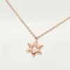 Hanger met hartjes en symbolen – Roze goud, diamanten – Cartier