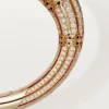 High Jewelry-armband – Roségoud, koraal, onyx, zwarte lak, diamanten – Cartier