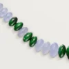 High Jewelry-ketting – Witgoud, chalcedoon, skarn, turkoois, zwarte lak, diamanten – Cartier