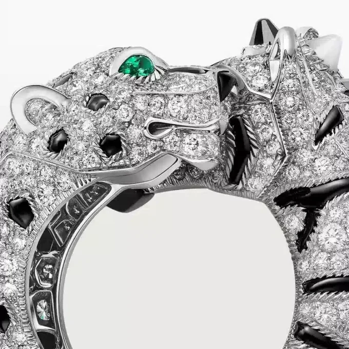 Indomptables De Cartier-ring, bezet