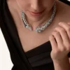 Indomptables De Cartier Torque-ketting, bezet