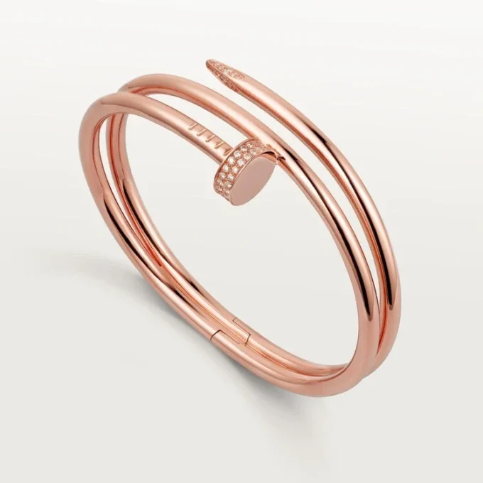 Juste Un Clou-armband, dubbel, diamanten
