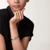 Juste Un Clou-armband, dubbel, diamanten