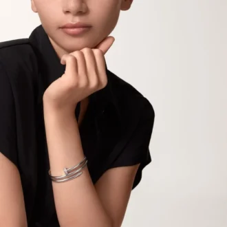Juste Un Clou-armband, dubbel, diamanten